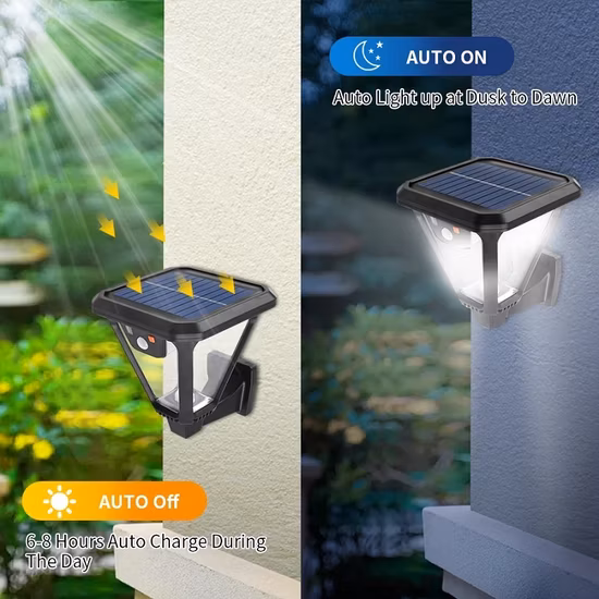 Gehweg-Sensorlampe Beams Solar Wedge Plus 10 SMD Outdoor-Sicherheits-Bewegungssensor-Wandleuchte