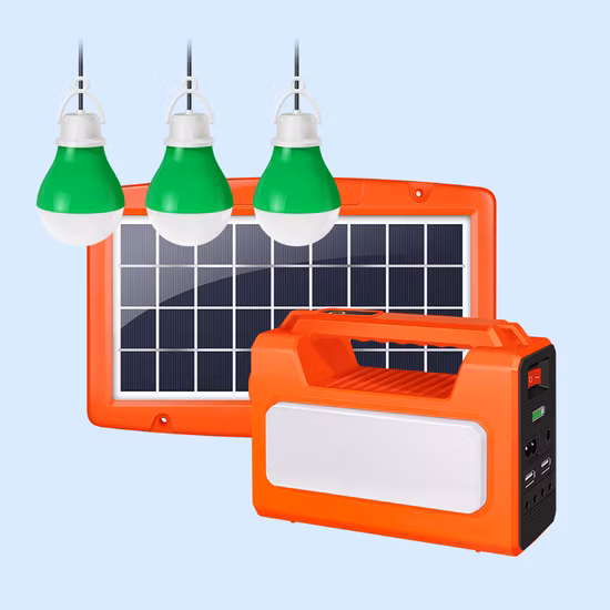 Lighting Africa Tragbares Solarenergiesystem-Beleuchtungsset (Leselampe und Taschenlampe)