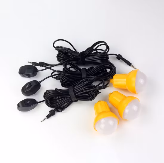 Tragbares USB-Solarenergie-Hausbeleuchtungssystem mit Handy-Ladegeräten (5 W/10 W)